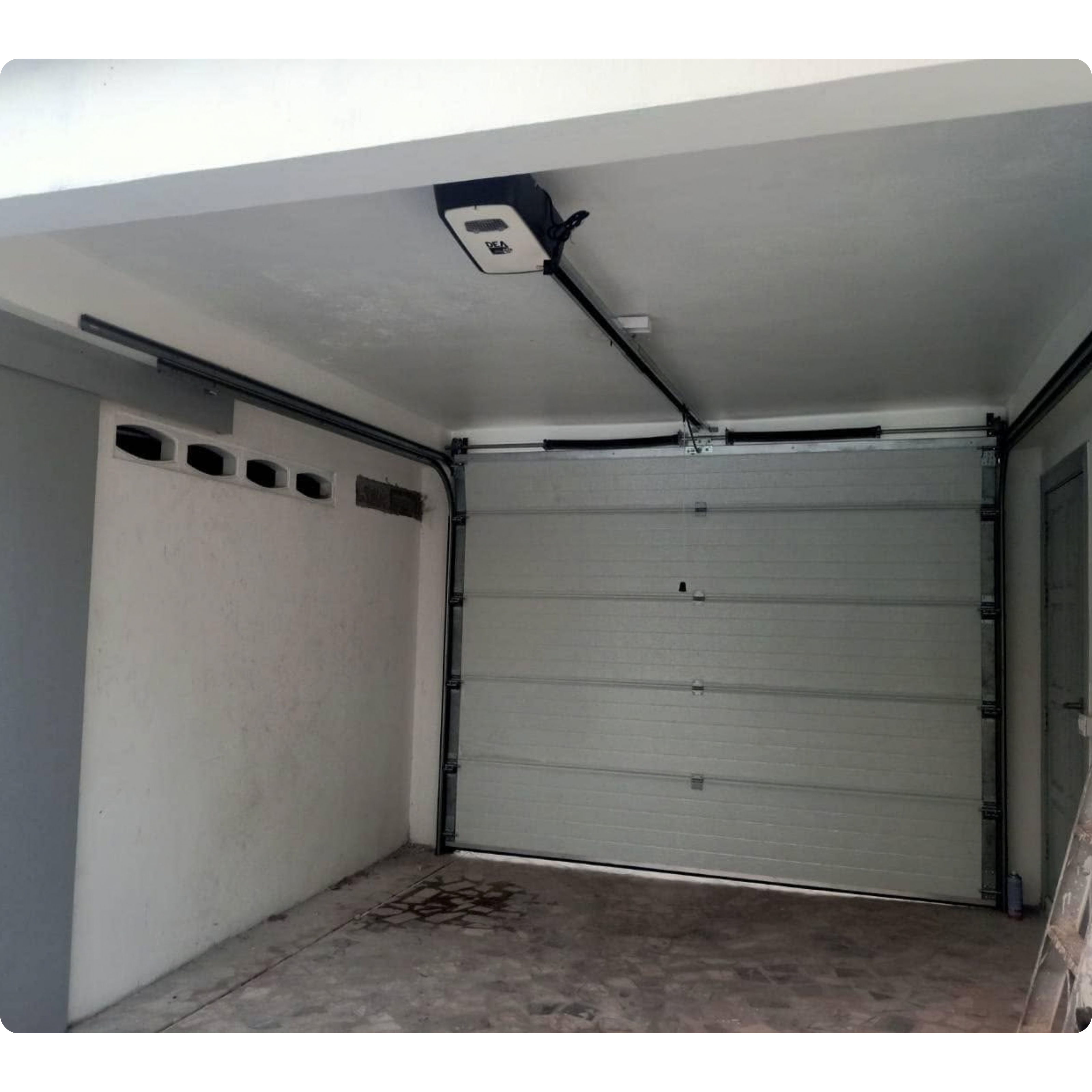 Automatic barrier installation
